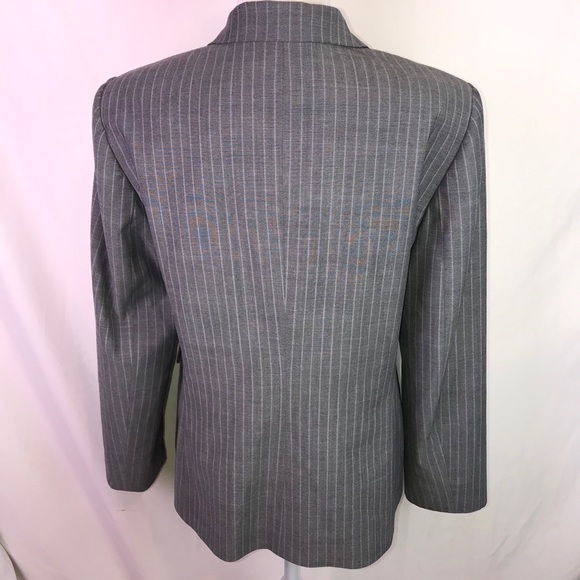 Tahari Arthur S. Levine Pinstripe Blazer - Picture 3 of 6